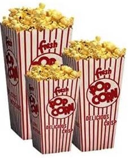 Box of popcorn deals
