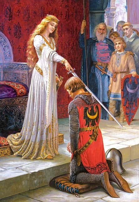 Knighthood. The accolade: a touch on a person's… | by Elizabeth Fenbert |  Medium
