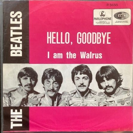 【日本製】 album the From Beatles The Goodbye. Hello Magical… Iain by | 洋楽
