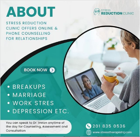 Abuse and Sexual Assault Counseling in New Jersey - Stress Reduction