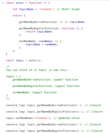 Closure - Vaibhav - Medium
