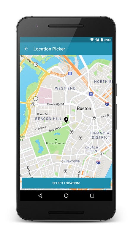 How to build a location picker for your app! | by Mapbox | maps for  developers