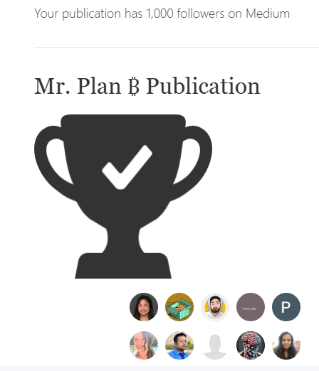 The First Milestone Was Reached with the Publication on Medium: From 0 ...