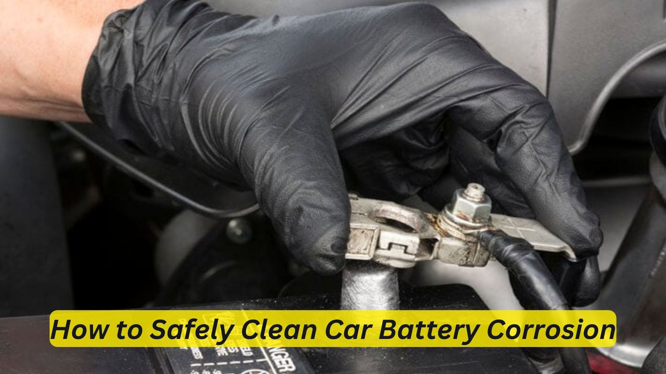 How to Clean Car Battery Corrosion Without Baking Soda  