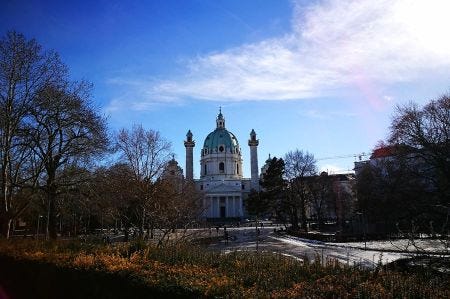 Karls Platz, Karlskirche und MuseumsQuartier