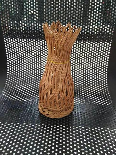 Unik, WA 0812-6003-3689, Jual Vas Bunga Lidi Sawit di Tapsel, Anyaman Angkola Sangkunur
