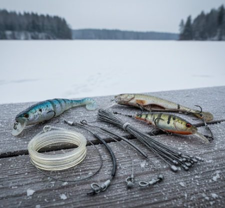 Titanium vs Fluorocarbon Leaders for Winter Pike: What Really Works