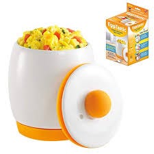 Non Stick Microwave Scrambled Egg and Poached Egg Cooker Ceramic Pot