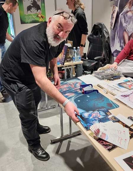 Stewart Kenneth Moore at Comic-Con 2025