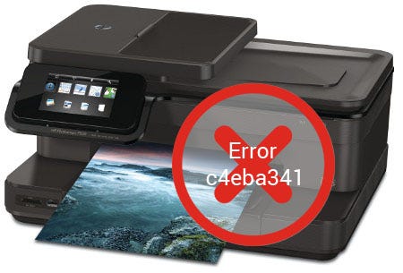 Correct Process to Rectify HP Photosmart 6520 Printer Error C4EBA341 | by  Jacob Martin | Medium