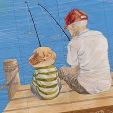 Fishing With Grandpa. The time I spent at my parent's cabin…, by Cari  Graham