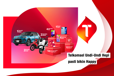Telkomsel Hadirkan Program Undi-Undi Hepi