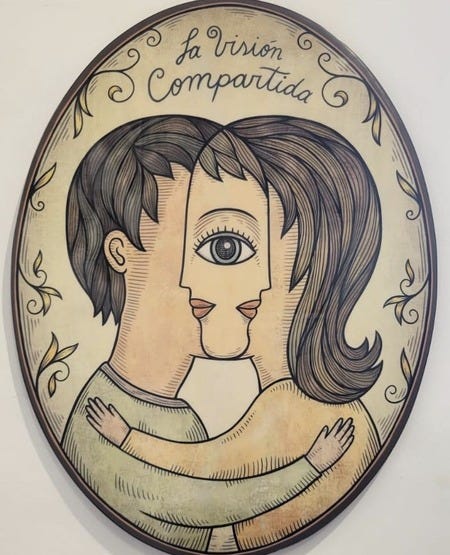 Author’s photo. Art by Fito Espinosa.
