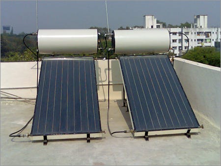 Solar Water Heating Systems. We are blessed with Solar Energy in… | by  AlphaZee Systems | Medium