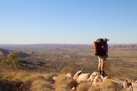 Hiking the Larapinta Trail