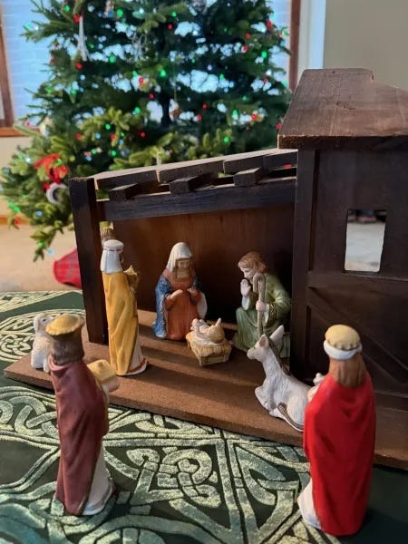 History of the Christmas Creche