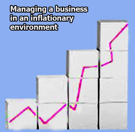Managing a business in an inflationary environment - Julia Stone - Medium