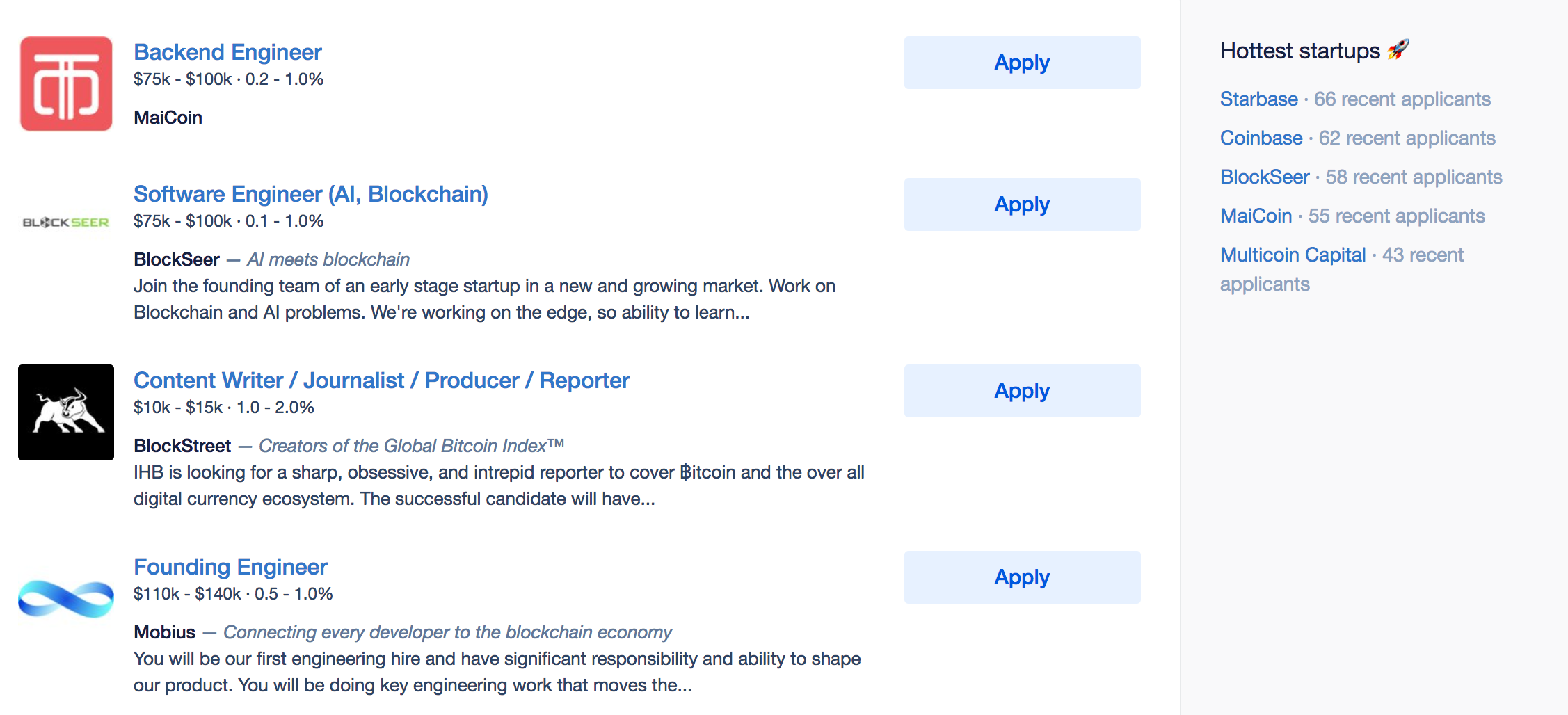 How to Get a Job at a Crypto Startup | by AngelList | The AngelList Blog |  Medium