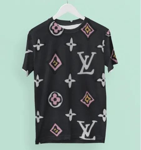 Louis Vuitton Black T Shirt Outfit Fashion Luxury | by SuperHyp Store ...