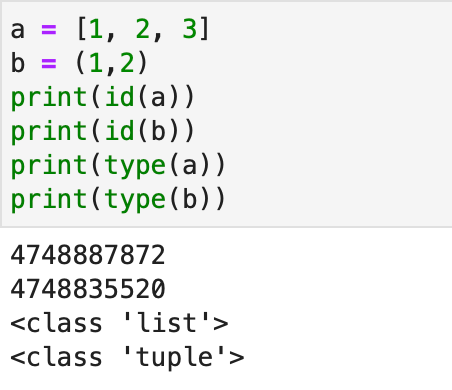 ID and Types in python - Jarod James - Medium