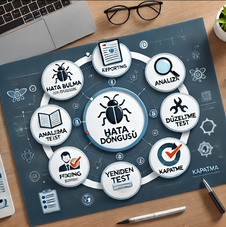 Hata Döngüsü Adımları: Yazılım Test Sürecinde Hataları Yönetme