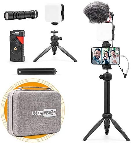 USKEYVISION Smartphone Video Vlogging Kit Video Light, w/Extendable Stick,  for iPhone 13/Pro/Max/Mini, for YouTube Phone Filmmaking(Vlog K3) | by  Koutlou | Medium