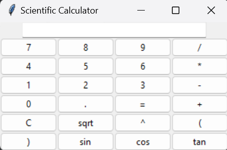 Building a scientific calculator with (GUI)in Python | by DasunSathsara ...