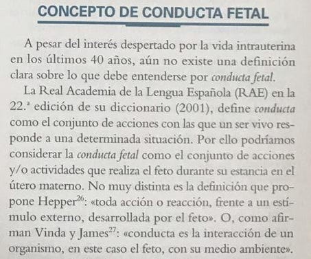 CONCEPTO DE CONDUCTA FETAL