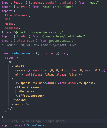 Adding Film Grain To Images in React with react-postprocessing | by ...