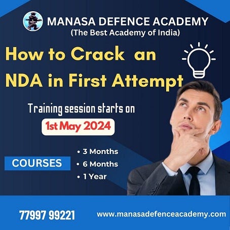 HOW TO CRACK AN NDA IN FIRST ATTEMPT - manasadefenceacademy - Medium