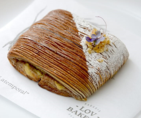 Pain Suisse Tonka, sobremesa vencedora do Prêmio Impera de Gastronomia de 2024 (Reprodução: redes sociais)