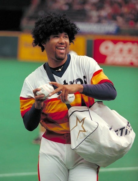 One more tip of the cap to Jose Lima, through pictures.