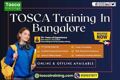 Master Automation Testing with the Best Tosca Course in Bangalore — Build Your QA Career with…