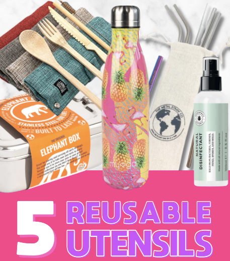 5 Reusable Utensils for an Eco-Friendly Lunch, by Floop, Food & Sustainability