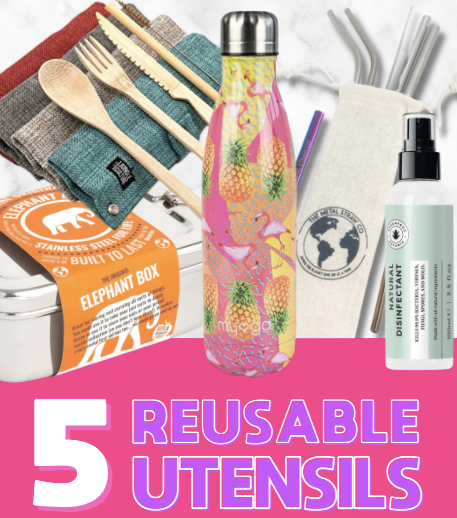 Reusable Utensils Bundle — Ecossentials