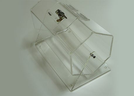 Plexiglass transparent - Hit Box