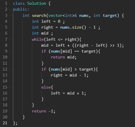 Programmercarl [Array] Day 1. 704. Binary Search | by Hugo Shih | Medium