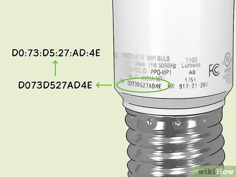 How to find a Lifx light bulb address on Mac