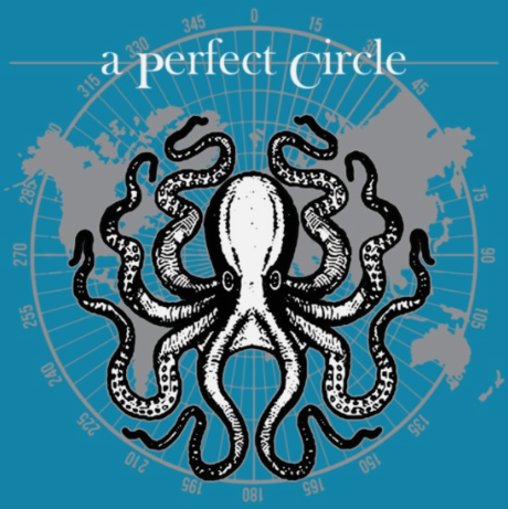 a perfect circle logo octopus