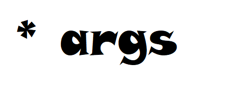 Writing Functions that Accept Variable Length of Arguments in Python ... image.