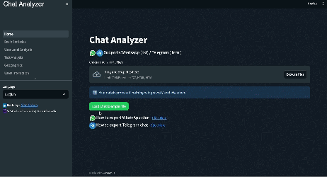 Chat Analyzer — From Raw Chats To Data Insights
