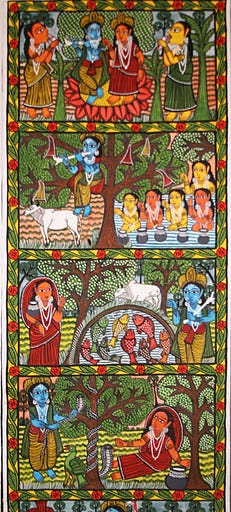 Revel in the Divine Bengal Pattachitra Art of West Bengal