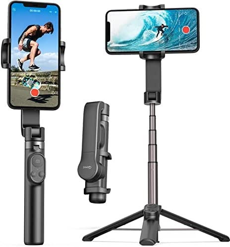 Qimic Gimbal Stabilizer for Smartphone Selfie Stick Tripod with Remote,  Phone Tripod Stand, 920 mAh Phone Gimbal with Auto Inception for Vlogging,  YouTube Compatible with iPhone and Android | by Koutlou | Medium