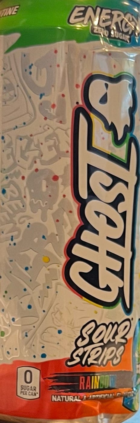 Tuttle’s Thoughts: Sour Energy Drinks