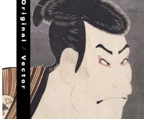 Breathing New Life into Ukiyo-e: From Edo Lines to Infinite Vectors