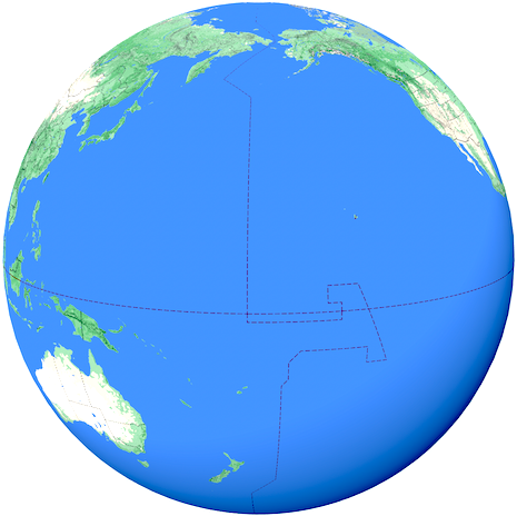 International Date Line! Experience the Time-Travel (not really)