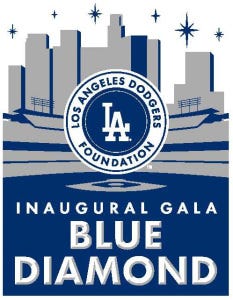 Our team at the Los Angeles Dodgers Foundation Blue Diamond Gala