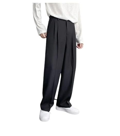 Korean Baggy Loose Fit Pants for Men & Boys - Bnrjumbobazaar - Medium