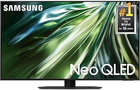 SAMSUNG QN90D Series Neo QLED 55-Inch Class 4K Smart TV | Dolby Atmos, Object Tracking Sound+ | Alexa Built-in | Motion Xcelerator, Real Depth Enhancer Pro | 2024. #SamsungQN90D #NeoQLED #4KUHD #SmartTV #DolbyAtmos #ObjectTrackingSound #MotionXcelerator #RealDepthEnhancer #AlexaBuiltIn #GamingTV #HomeEntertainment #TechReview #Television #FutureOfTV