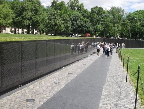 Visiting the Wall. In the summer of 2002 my Vietnam unit… | by Ken ...